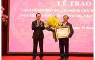 Đồng chí Phạm Quang Nghị được trao tặng Huân chương Hồ Chí Minh